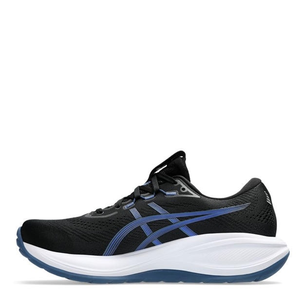 Black/Neon Blue - Asics - GEL-Cumulus 28 Mens Running Shoes