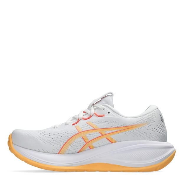 White/Orange - Asics - ASICS Gel-Cumulus 28 Womens Road Running Shoes