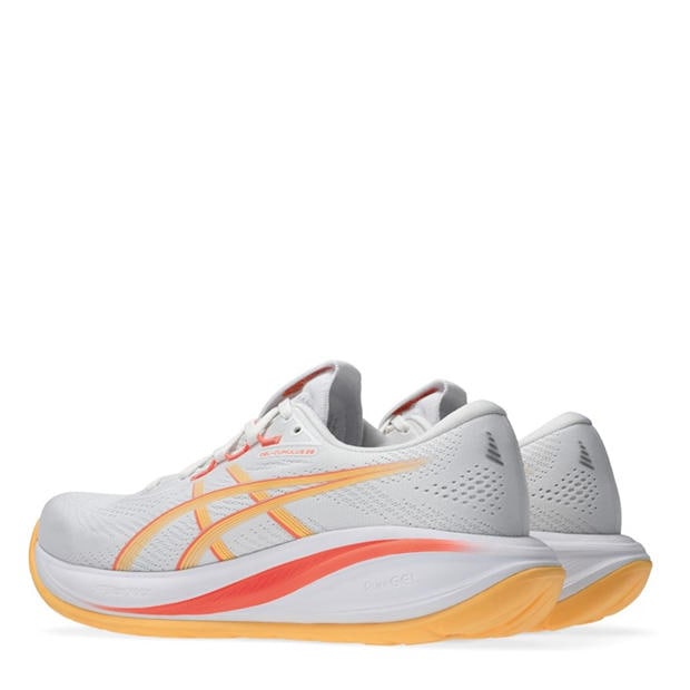 White/Orange - Asics - ASICS Gel-Cumulus 28 Womens Road Running Shoes