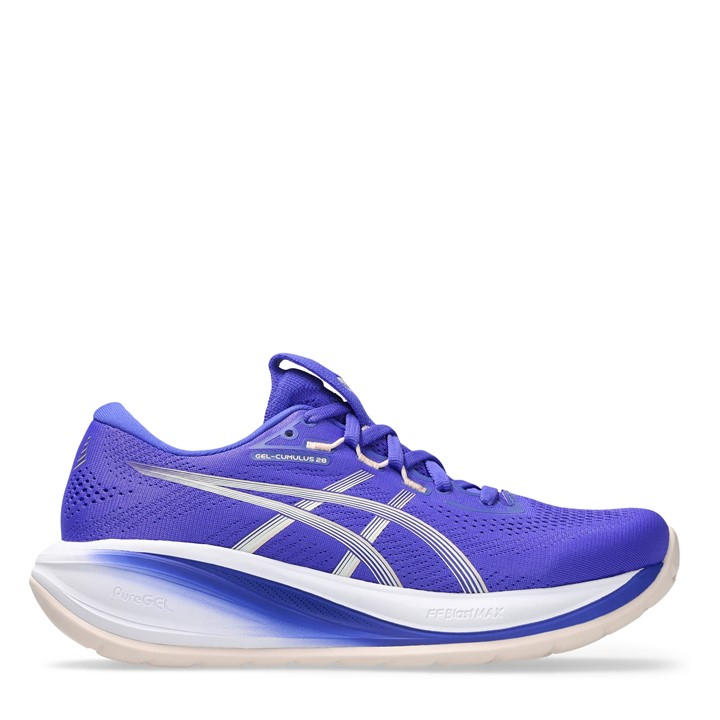 Asics Women's Blue Gel-Cumulus 28 Road Running Shoes in Size 8, Sports Direct