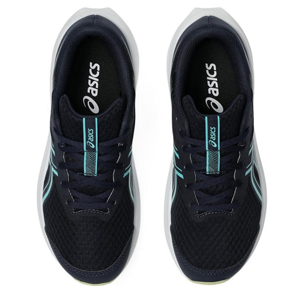 Midnight/Green - Asics - ASICS Patriot GS Kids Road Running Shoes