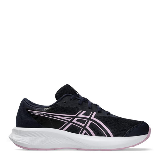 Midnight/Lilac - Asics - ASICS Patriot GS Kids Road Running Shoes