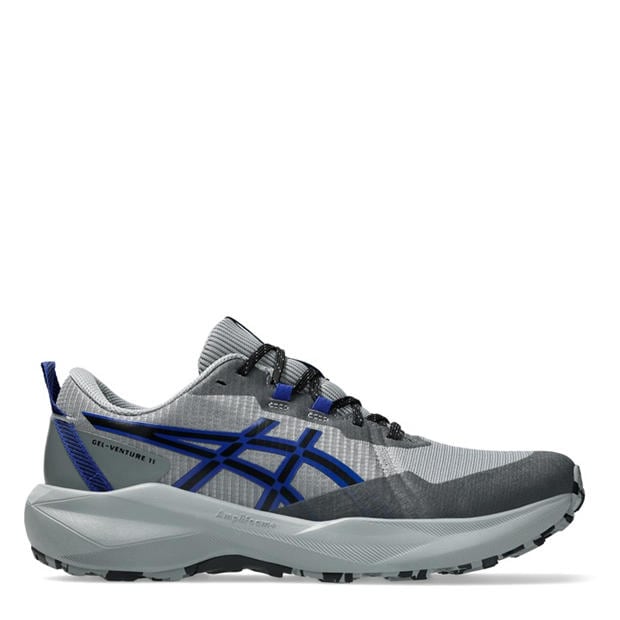 Gravel/Blue - Asics - GEL-Venture 11 Mens Trail Running Shoes