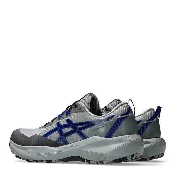 Gravel/Blue - Asics - GEL-Venture 11 Mens Trail Running Shoes