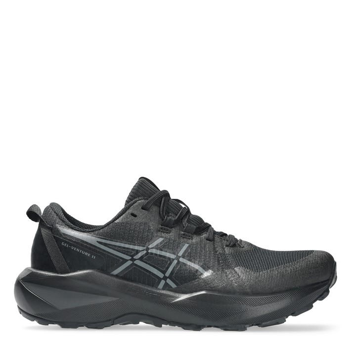 Asics Women's Black Gel-Venture 11 Trail Running Shoes in Size 6.5, Sports Direct