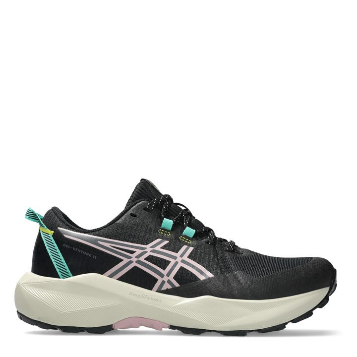 Asics Women's Black Gel-Venture 11 Trail Running Shoes in Size 6.5, Sports Direct