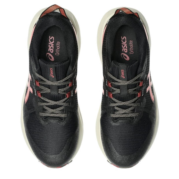 Black/Sun Coral - Asics - GEL-Venture 11 Womens Trail Running Shoes