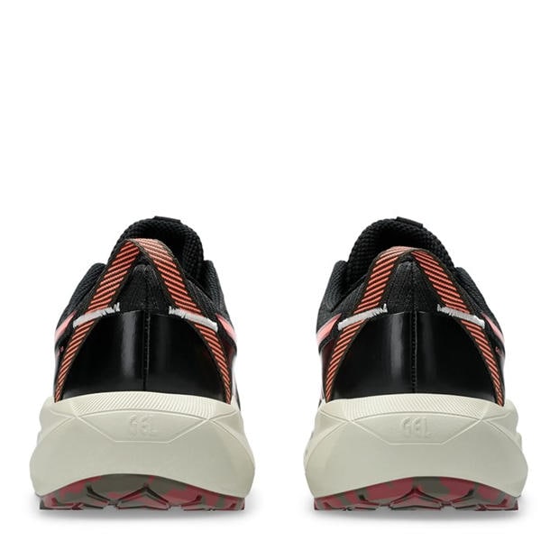 Black/Sun Coral - Asics - GEL-Venture 11 Womens Trail Running Shoes