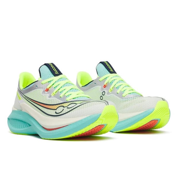 White/Aqua - Saucony - Saucony Endorphin Pro 5