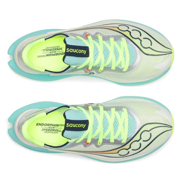 White/Aqua - Saucony - Saucony Endorphin Pro 5