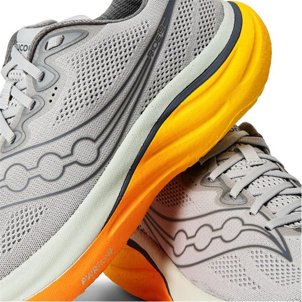 Cadet/Fuego - Saucony - Men's Ride Everyday Neutral Road Running Shoes