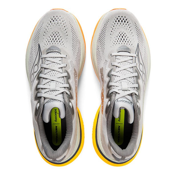 Cadet/Fuego - Saucony - Men's Ride Everyday Neutral Road Running Shoes