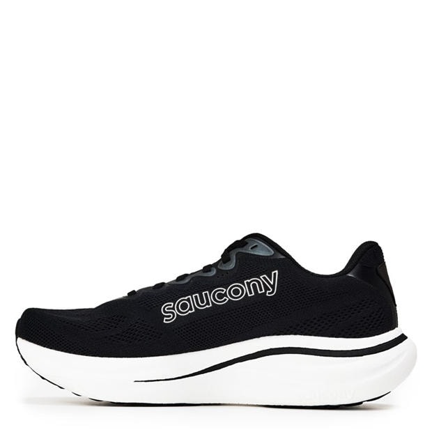 Black/Silver - Saucony - Men's Ride Everyday Neutral Road Running Shoes