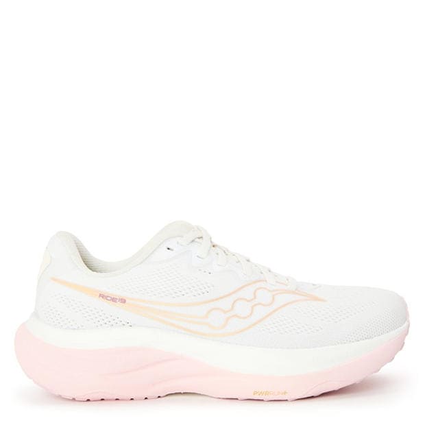White/Silk - Saucony - Women's Ride Running Shoes