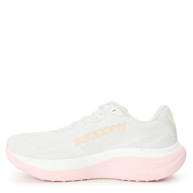 White/Silk - Saucony - Women's Ride Running Shoes