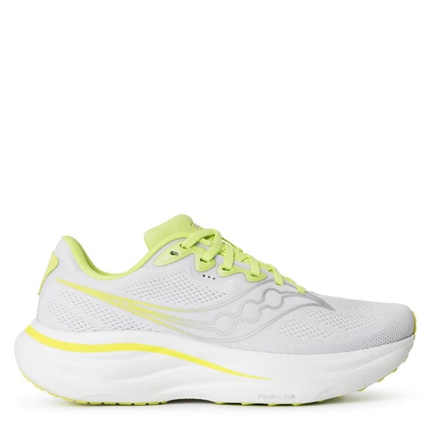 White/Yellow - Saucony - Women's Ride Running Shoes
