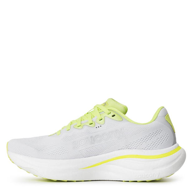 White/Yellow - Saucony - Women's Ride Running Shoes