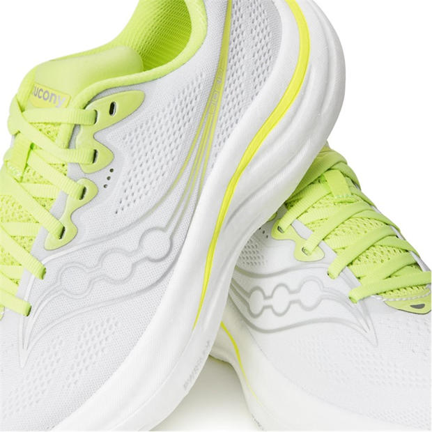 White/Yellow - Saucony - Women's Ride Running Shoes