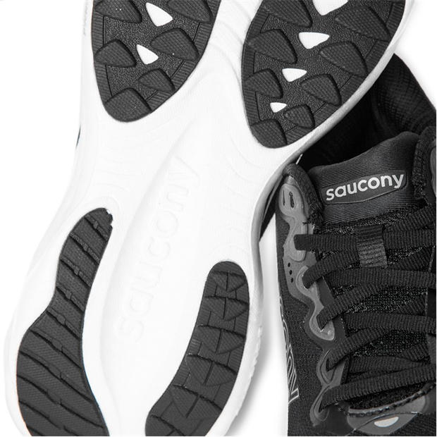 Black/Silver - Saucony - Women's Ride Running Shoes