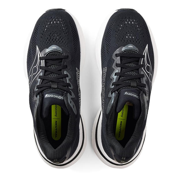 Black/Silver - Saucony - Women's Ride Running Shoes