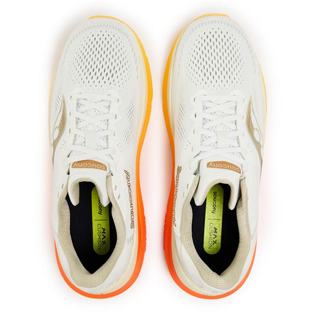 Ivory/Fire - Saucony - Men's Running Shoes