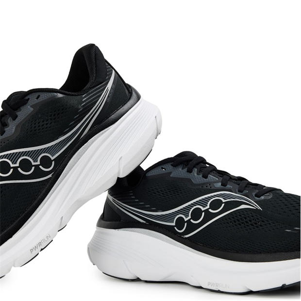 Black/Silver - Saucony - Men's Running Shoes