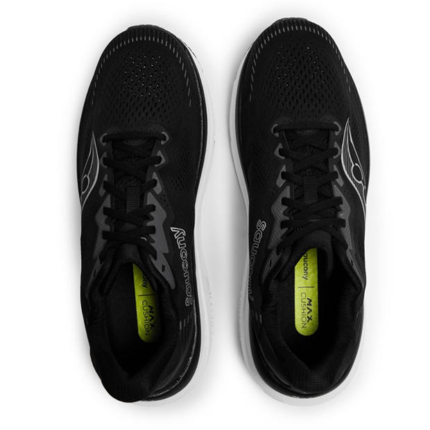 Black/Silver - Saucony - Men's Running Shoes