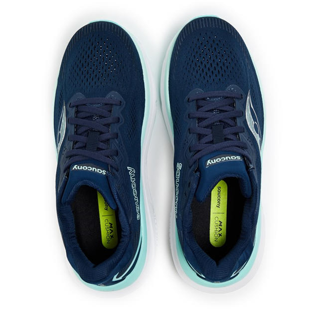 Navy/Aqua - Saucony - Women's Everyday Running Shoes