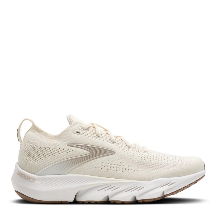 Brooks Women's Cream Glycerin Flex Neutral Road Running Shoes in Size 6, Sports Direct