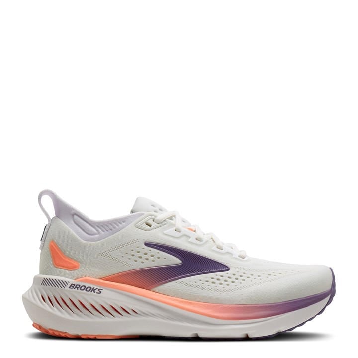 Brooks Women's White Glycerin Gts 23 Running Shoes in Size 6.5, Sports Direct