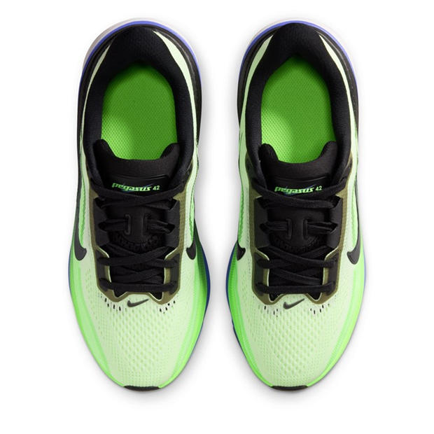 Volt Tint/Lime - Nike - Kids Nike Pegasis 42 Every Day Running Shoes