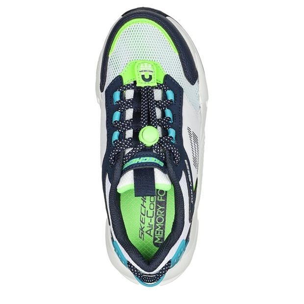 White/Navy - Skechers - Unisex Kids' Ultrasurge Everyday Running Shoes