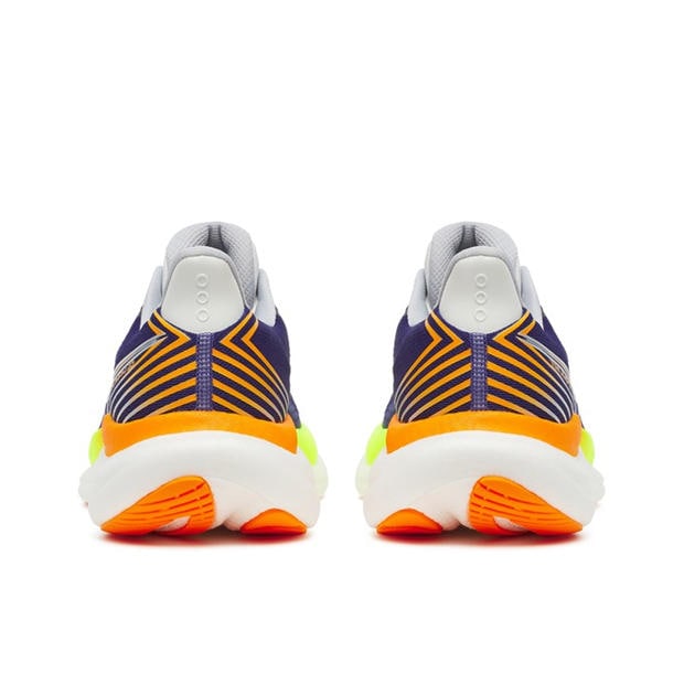 Navy/Citron - Saucony - Triumph 23 Road Running Shoes Mens