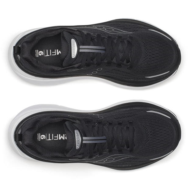 Черно/Бяло - Saucony - Hurricane 25 Road Running Shoes Mens