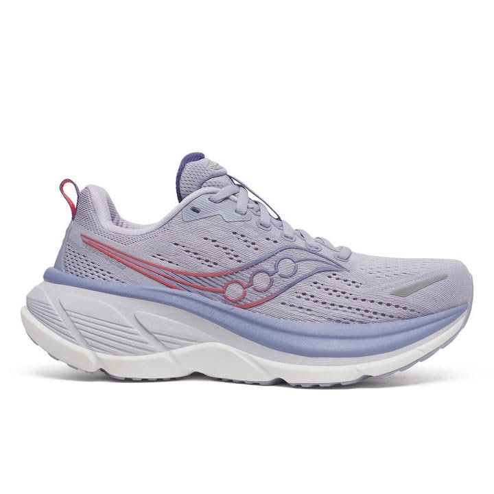 Saucony Women's Purple Hurricane 25 in Size 6, Sports Direct