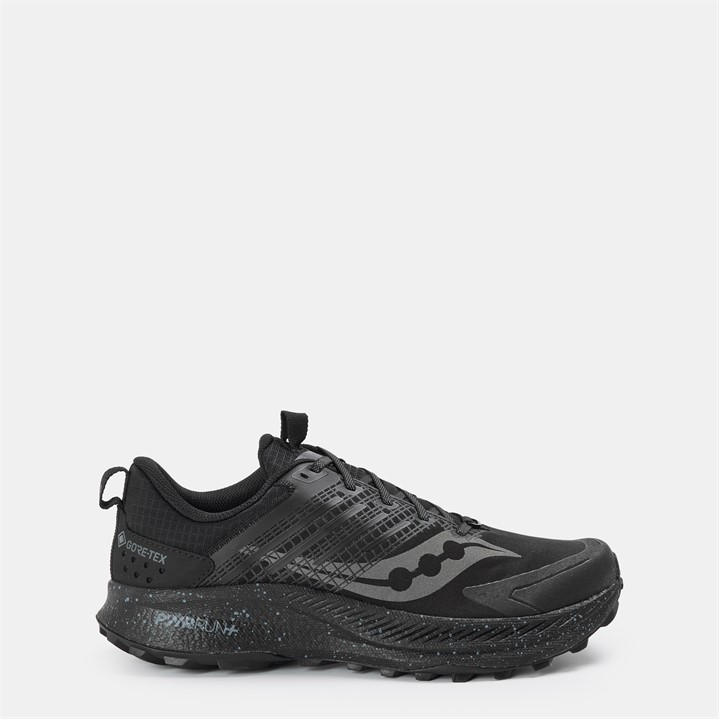Saucony Men's Black Ride Off-Road Trail Running Shoes in Size 7, Sports Direct