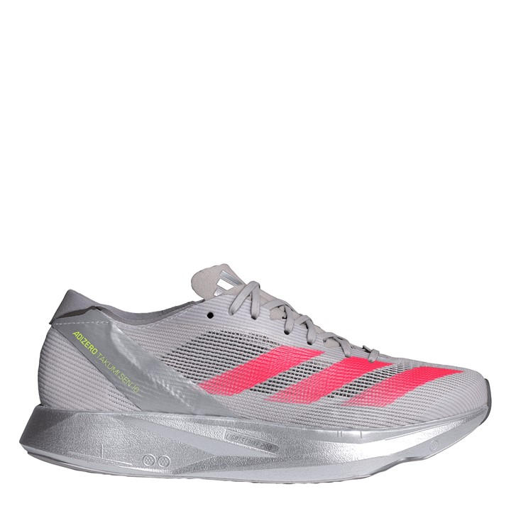 Adidas Women's Grey Adizero Takumi Sen 10 Running Shoes in Size 5.5, Sports Direct