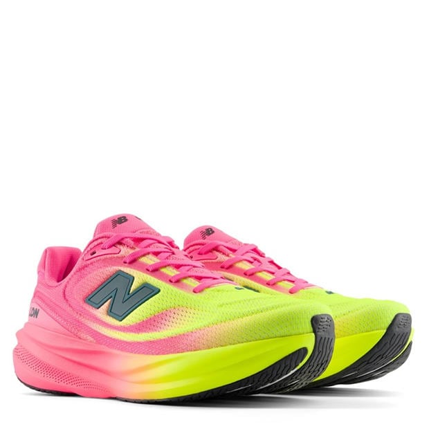 Pink Heat/Green - New Balance - Infinion 1080v15 Mens Running Shoes