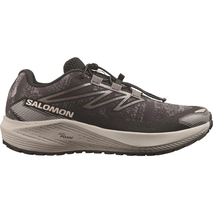 Salomon Men's Grey Aero Flow Gravel Trail Running Shoes in Size 8.5, Sports Direct