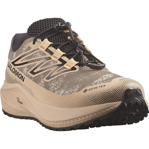 Safari/Brown - Salomon - Aero Flow Gravel Trail Running Shoes Mens