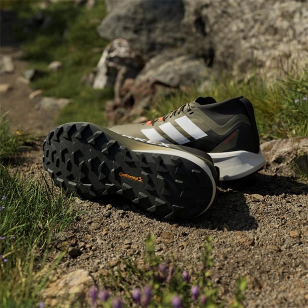 Olive Strata - adidas - Men's Terrex Trainer Off-Road Trail Running Shoes