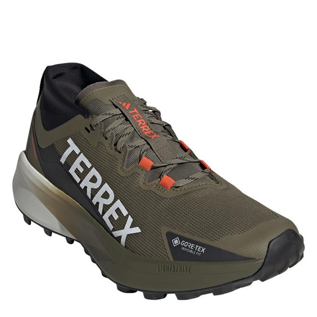 Olive Strata - adidas - Men's Terrex Trainer Off-Road Trail Running Shoes