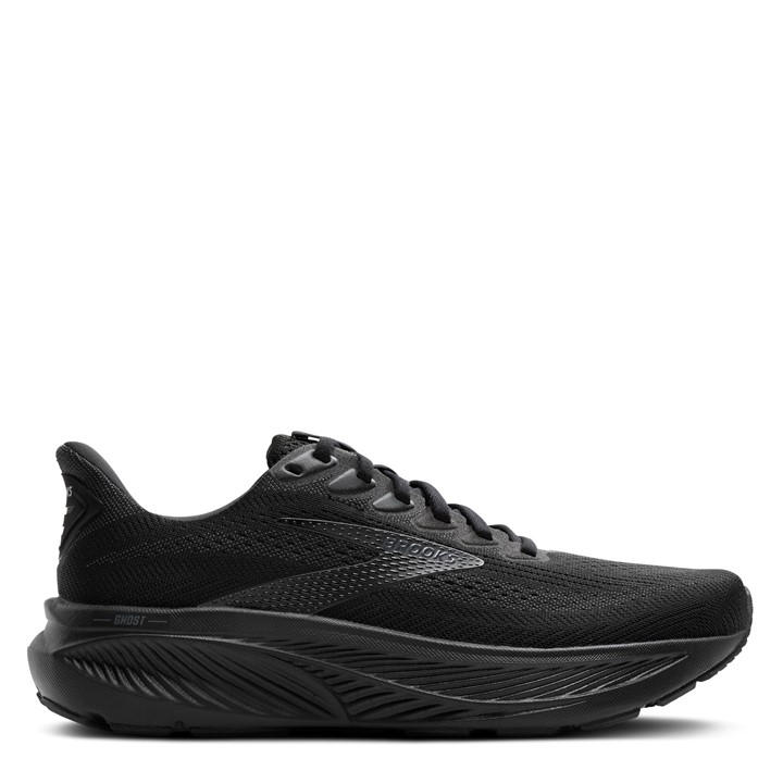 Brooks Men's Black Ghost 17 Running Shoes in Size 9.5, Sports Direct