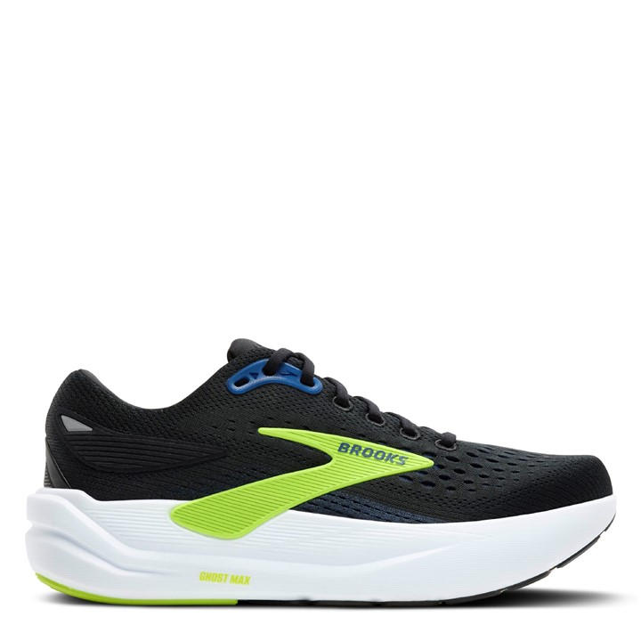 Brooks Men's Black Ghost Max 3 Road Running Shoes in Size 10, Sports Direct