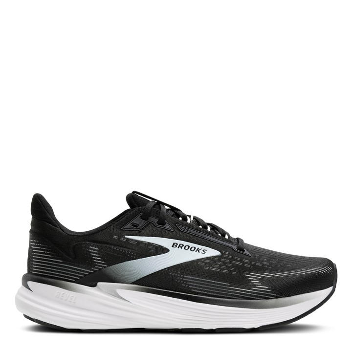 Brooks Men's Black Revel  Road Running Shoes in Size 8, Sports Direct