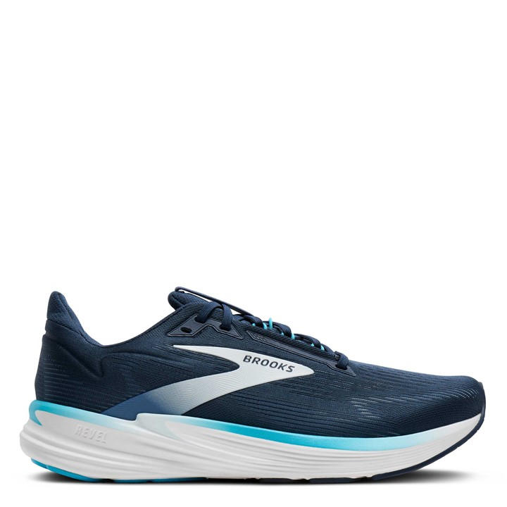 Brooks Men's Blue Revel 8 Road Running Shoes in Size 9, Sports Direct
