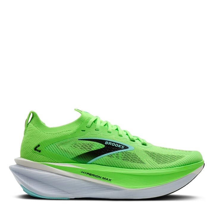 Brooks Men's Green Hyperion Max 3 Road Running Shoes in Size 11, Sports Direct