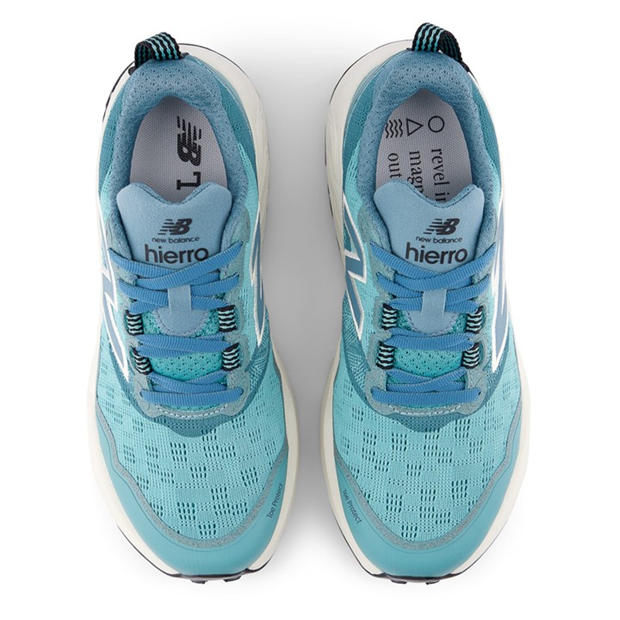 Fade Teal/Linen - New Balance - Women's Hierro Off-Road Trail Running Shoes