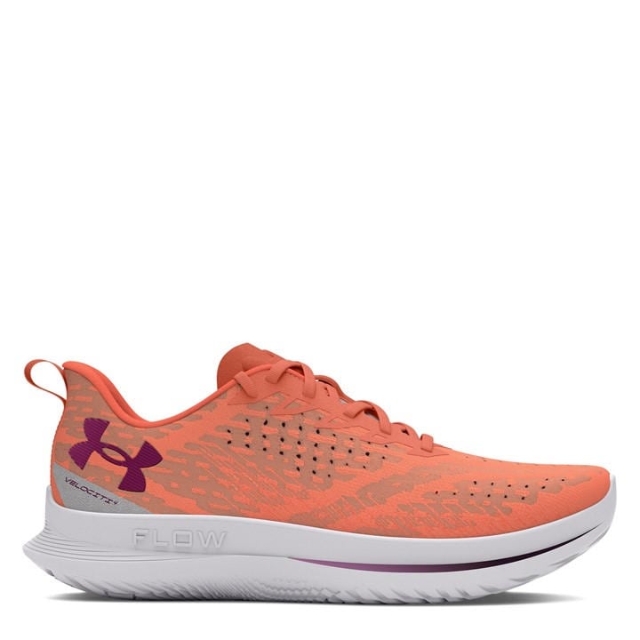 Under Armour Women's Orange Velociti Everyday Neutral Road Running Shoes in Size 3.5, Sports Direct