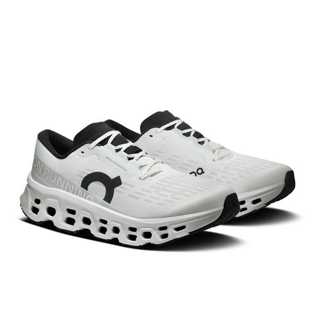 White/White - On - Mens Cloudmonster 3 Running Shoes
